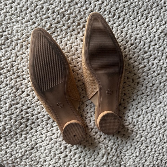 A New Day | Woven Beige Mandy Mules | Size 9.5 - Picture 3 of 4